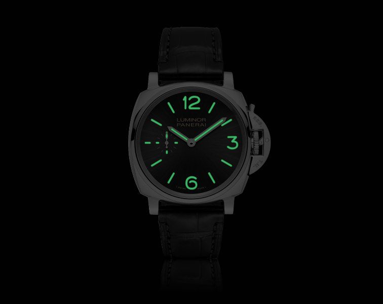 Panerai Luminor Due  Black Dial 42 mm Manual Winding Watch For Men - 2