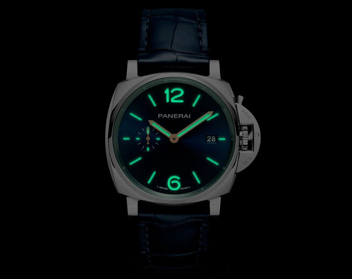 Panerai Luminor Due  Blue Dial 42 mm Automatic Watch For Men - 2