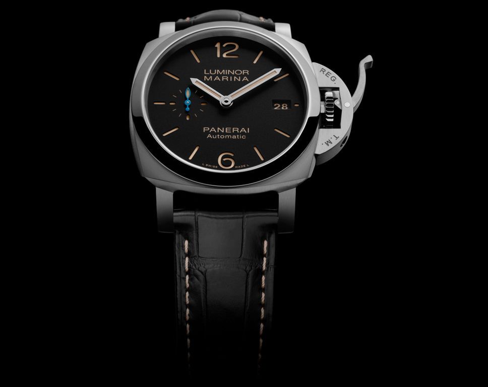 Panerai Luminor  Black Dial 44 mm Automatic Watch For Men - 3