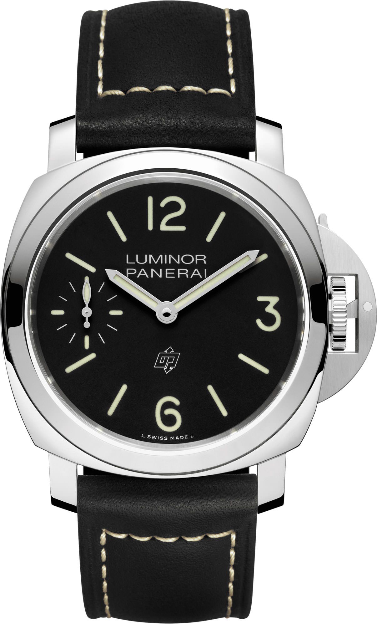 Panerai Luminor  Black Dial 44 mm Manual Winding Watch For Men - 1