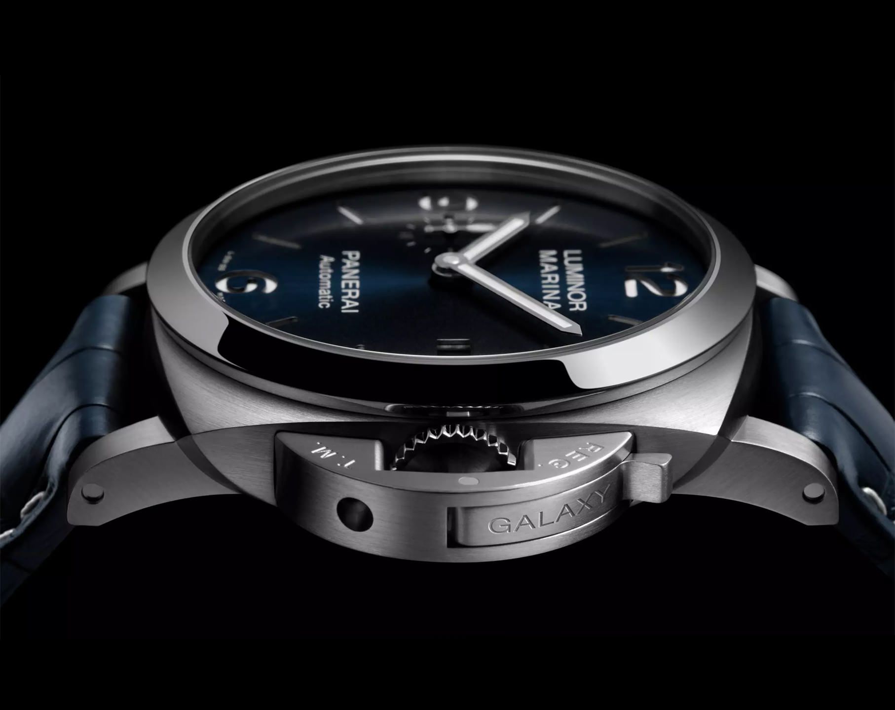 Panerai Luminor  Blue Dial 44 mm Automatic Watch For Men - 5