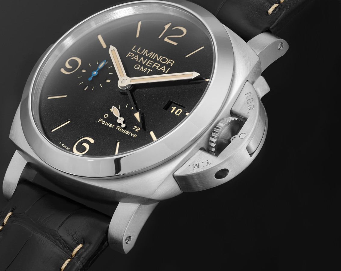 Panerai Luminor  Black Dial 44 mm Automatic Watch For Men - 7