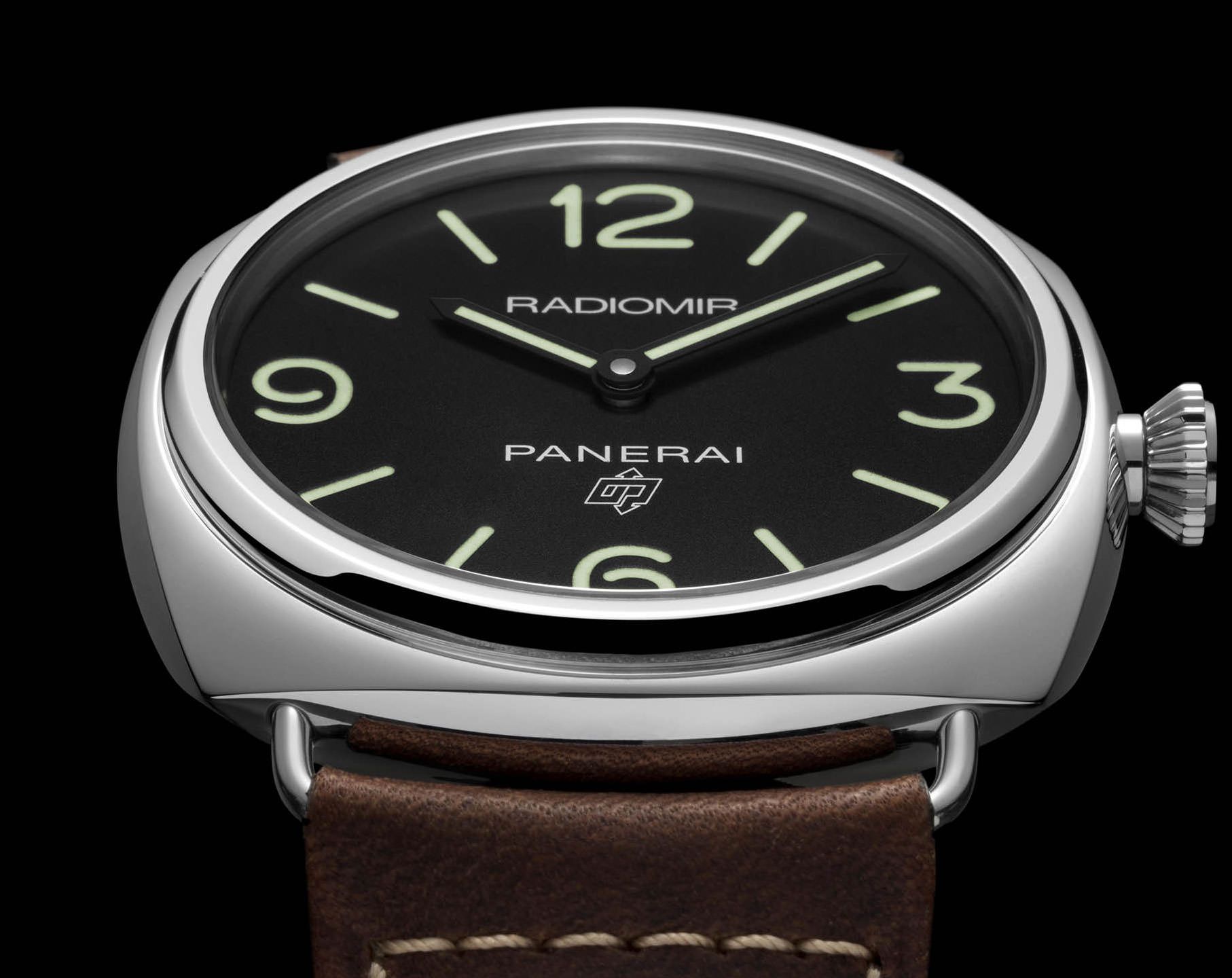 Panerai Radiomir  Black Dial 45 mm Manual Winding Watch For Men - 4