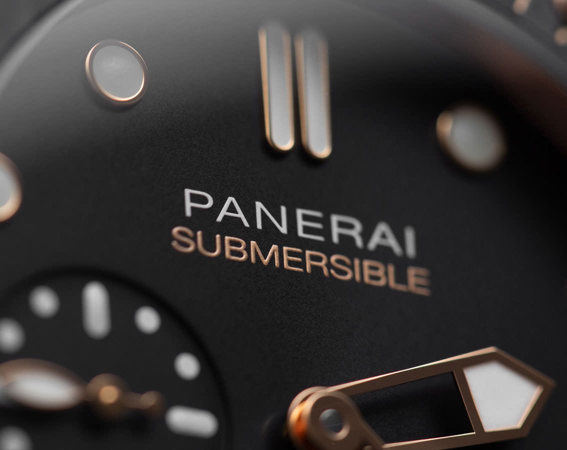 Panerai Submersible  Black Dial 44 mm Automatic Watch For Men - 8