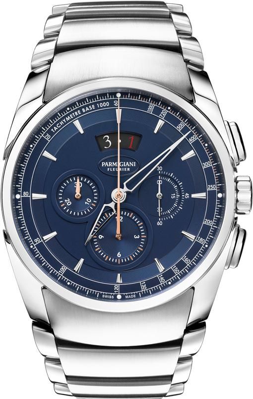 Parmigiani Tonda Metrographe Blue Dial 40 mm Automatic Watch For Men - 1