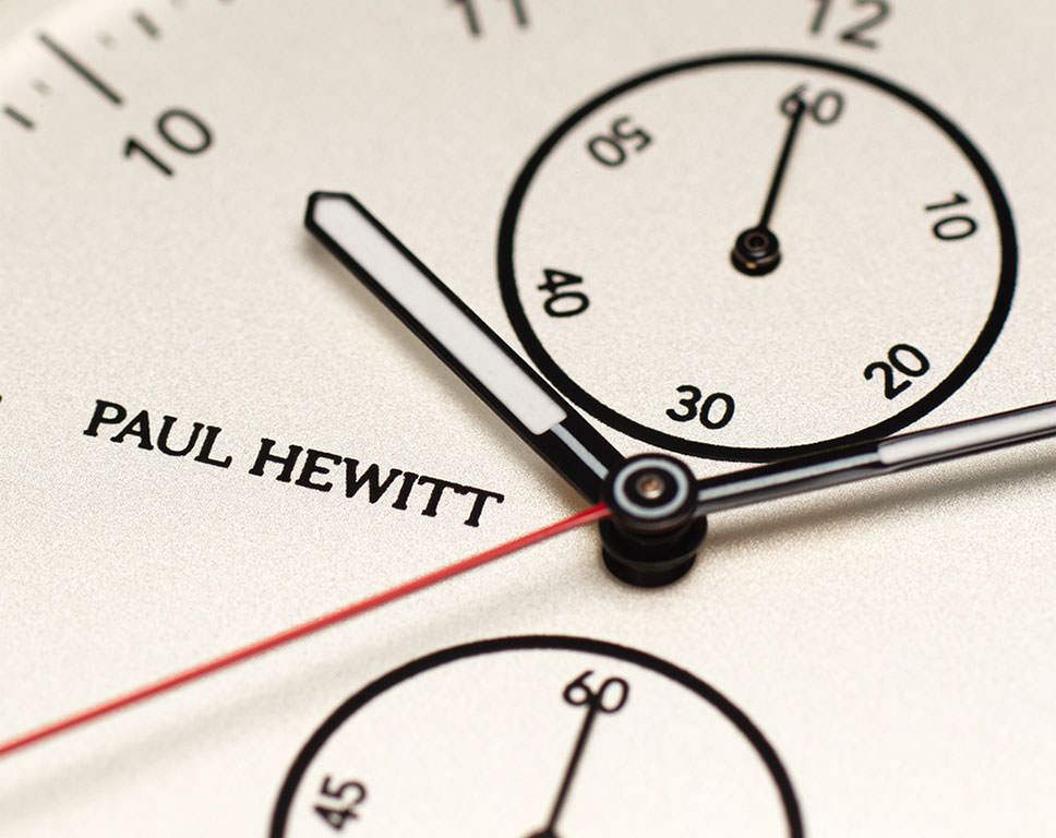 Paul Hewitt Chrono  White Dial 42 mm Quartz Watch For Men - 3