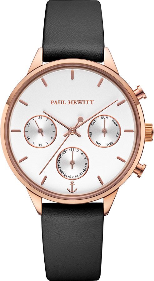 Paul Hewitt Everpulse  White Dial 38 mm Quartz Watch For Women - 1