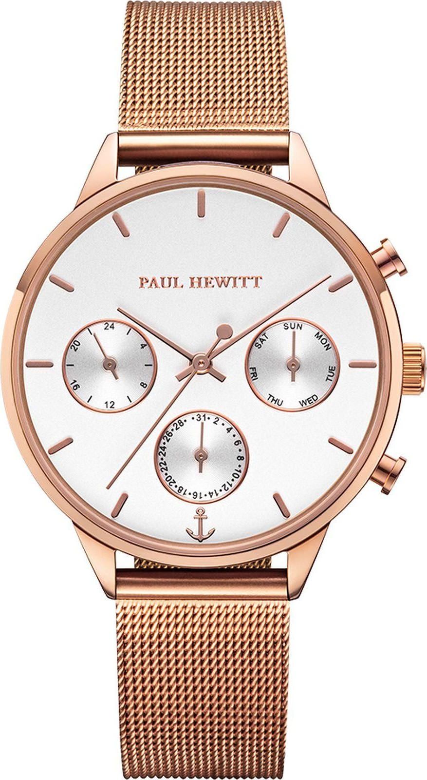 Paul Hewitt Everpulse  White Dial 38 mm Quartz Watch For Women - 1