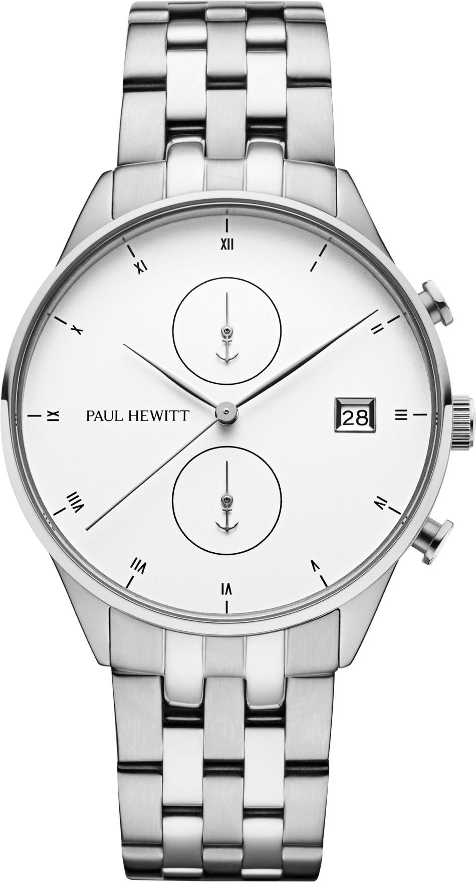 Paul Hewitt Mayflower  White Dial 40 mm Quartz Watch For Women - 1