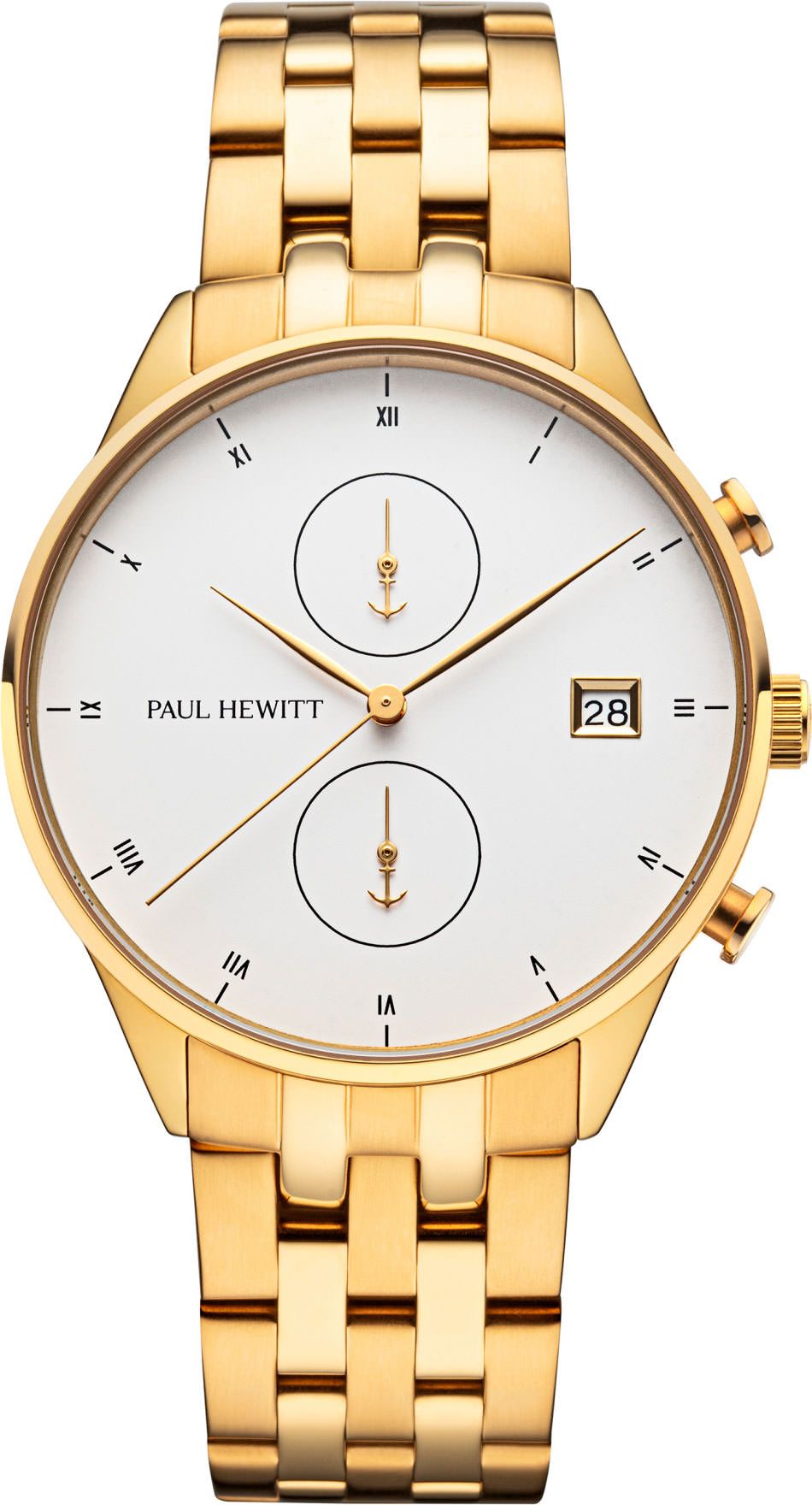 Paul Hewitt Mayflower  White Dial 40 mm Quartz Watch For Women - 1