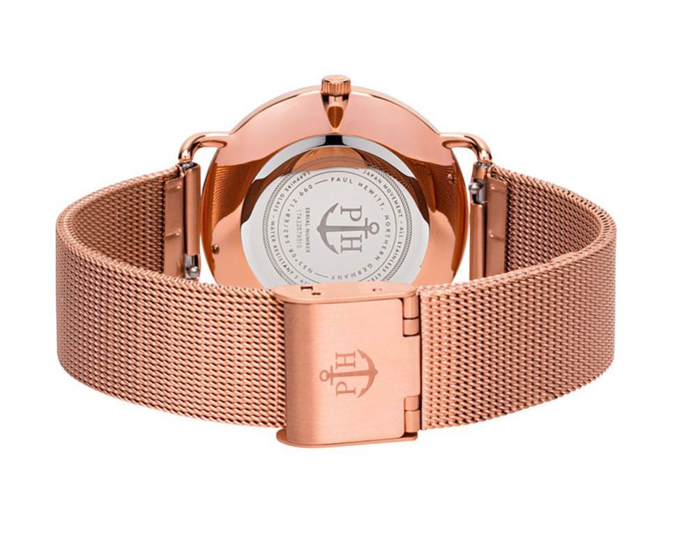 Paul Hewitt Miss Ocean  Rose Gold Dial 33 mm Quartz Watch For Women - 3