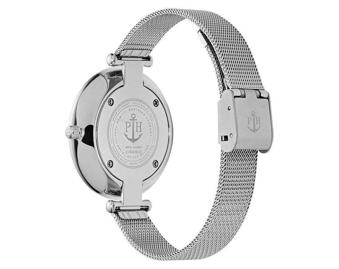 Paul Hewitt Lagoon  Silver Dial 36 mm Quartz Watch For Women - 3