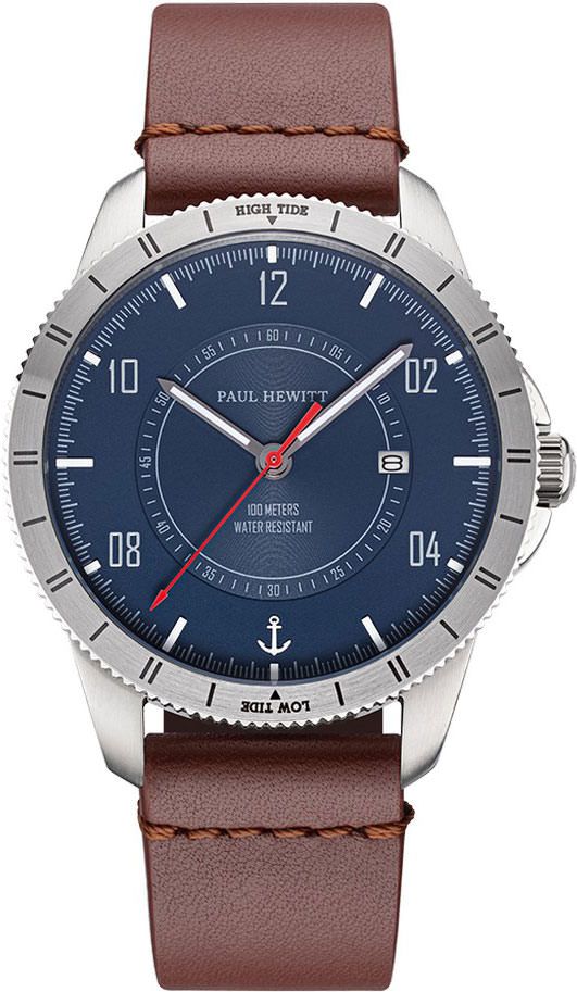 Paul Hewitt Tide Runner  Blue Dial 42 mm Quartz Watch For Men - 1