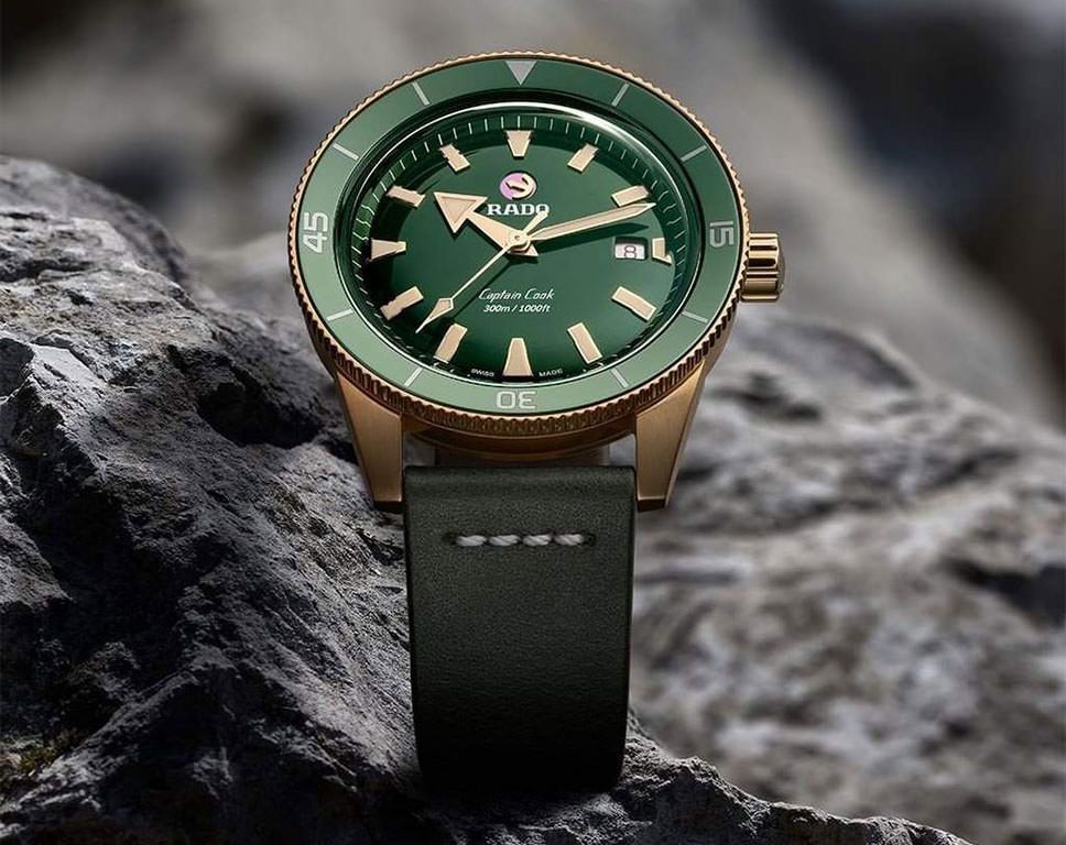 Rado Captain Cook  Green Dial 42 mm Automatic Watch For Men - 5