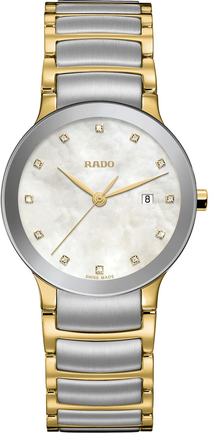 Rado Centrix  MOP Dial 28 mm Quartz Watch For Women - 1