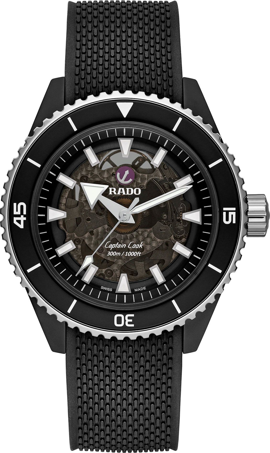 Rado Captain Cook  Skeleton Dial 43 mm Automatic Watch For Men - 1