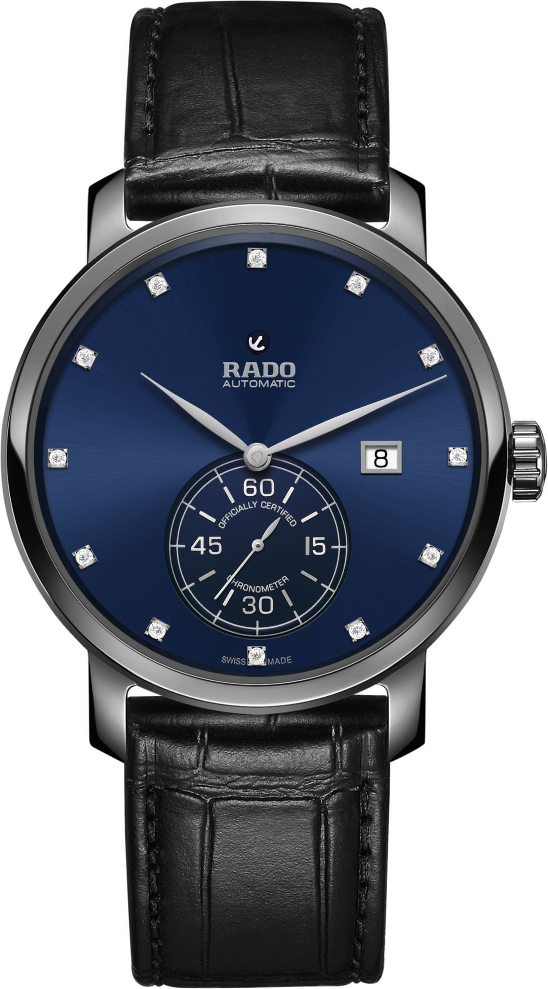 Rado DiaMaster  Blue Dial 43 mm Automatic Watch For Men - 1