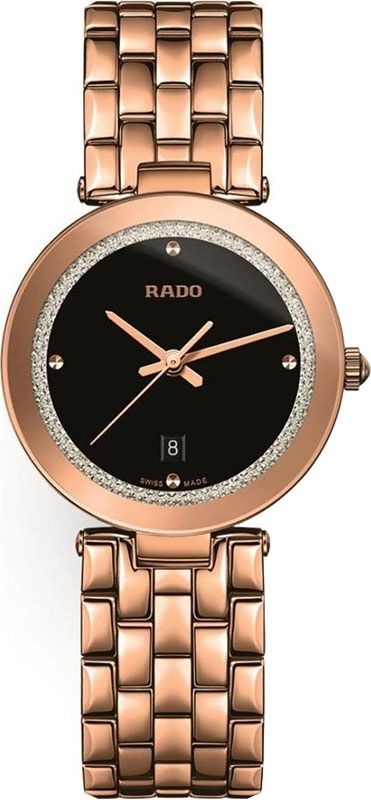 Rado Florence Classic  Black Dial 28 mm Quartz Watch For Women - 1