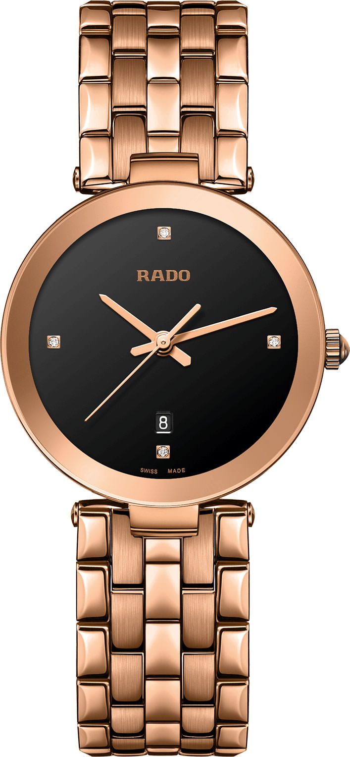 Rado Florence Classic  Black Dial 28 mm Quartz Watch For Women - 1