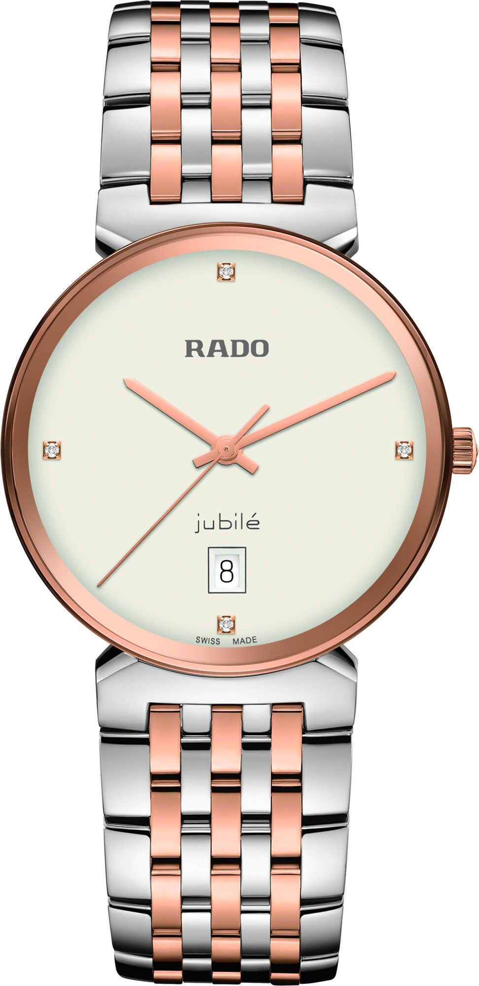 Rado Florence Classic  White Dial 38 mm Quartz Watch For Women - 1