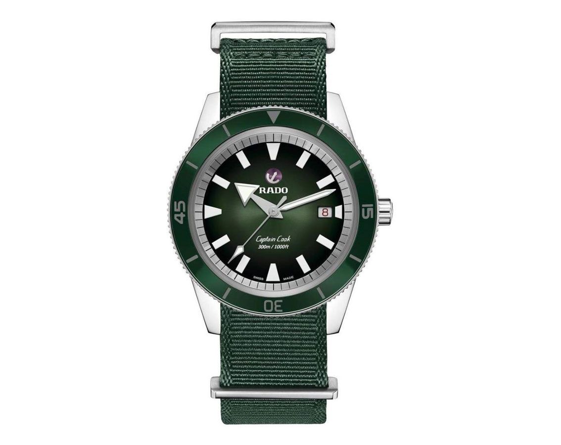 Rado Captain Cook  Green Dial 42 mm Automatic Watch For Men - 3