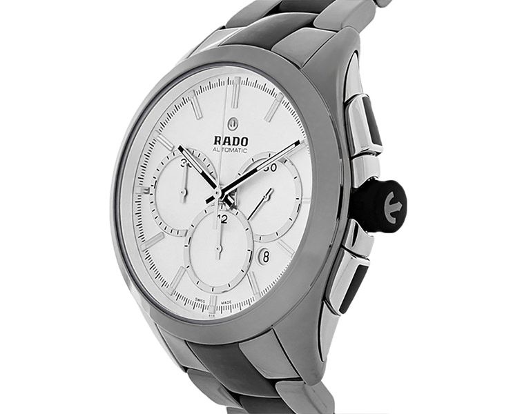 Rado HyperChrome  Silver Dial 45 mm Automatic Watch For Men - 5