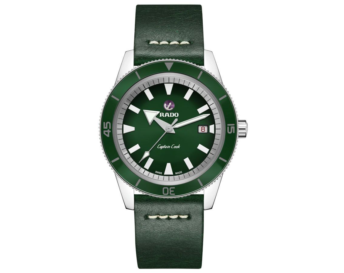 Rado Captain Cook  Green Dial 42 mm Automatic Watch For Men - 2