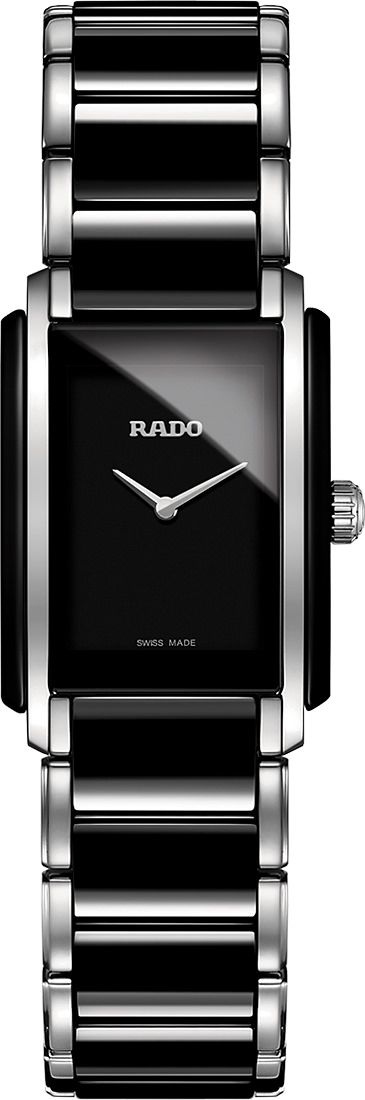 Rado Integral  Black Dial 23 mm Quartz Watch For Women - 1