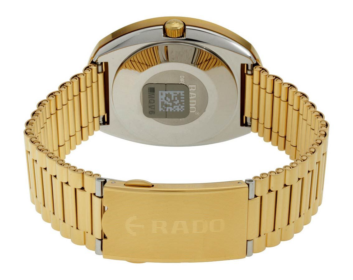 Rado DiaStar Original  Champagne Dial 35 mm Automatic Watch For Men - 3