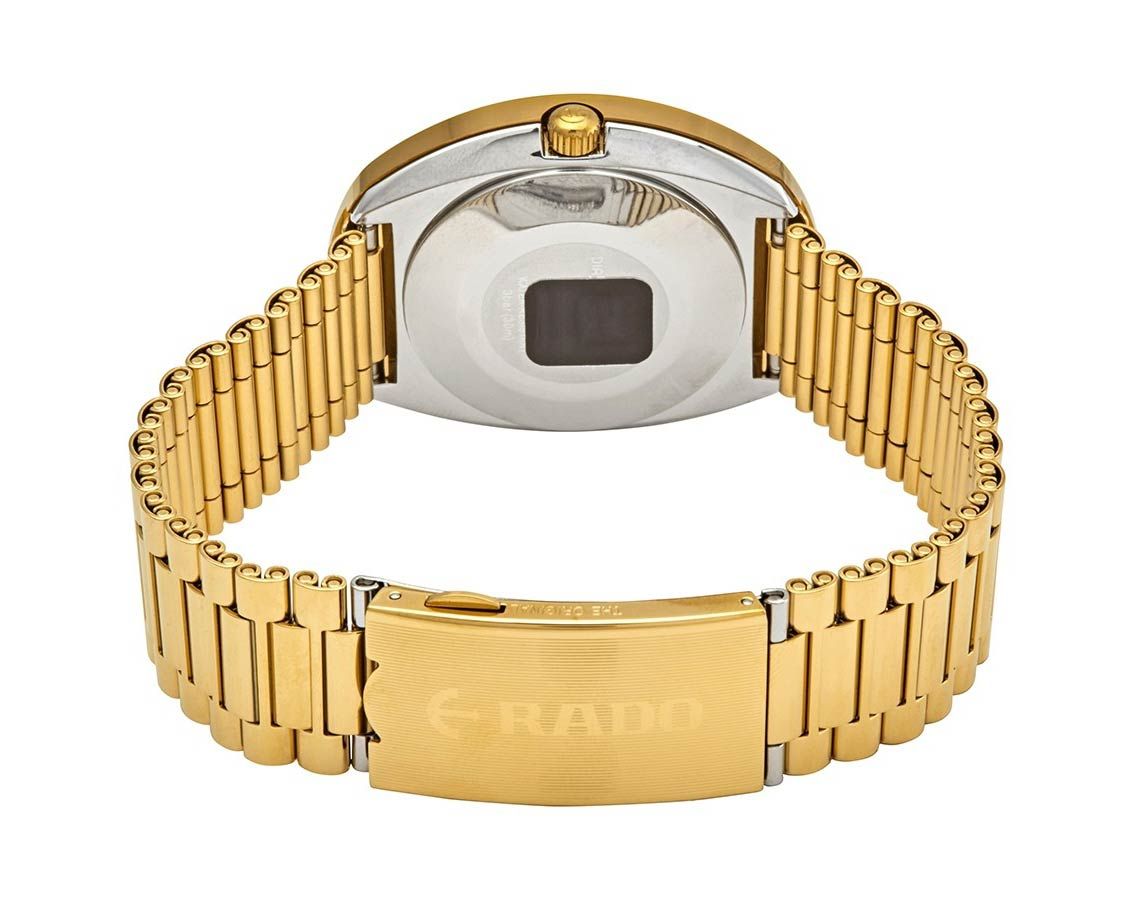 Rado DiaStar Original  Champagne Dial 35 mm Automatic Watch For Men - 3