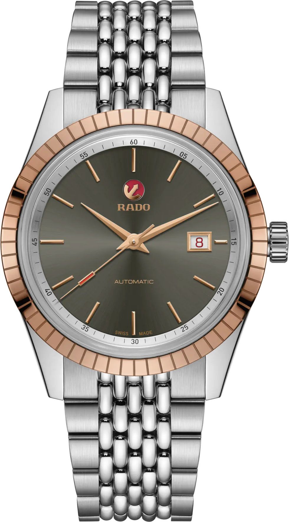 Rado HyperChrome Classic  Grey Dial 41.8 mm Automatic Watch For Men - 1