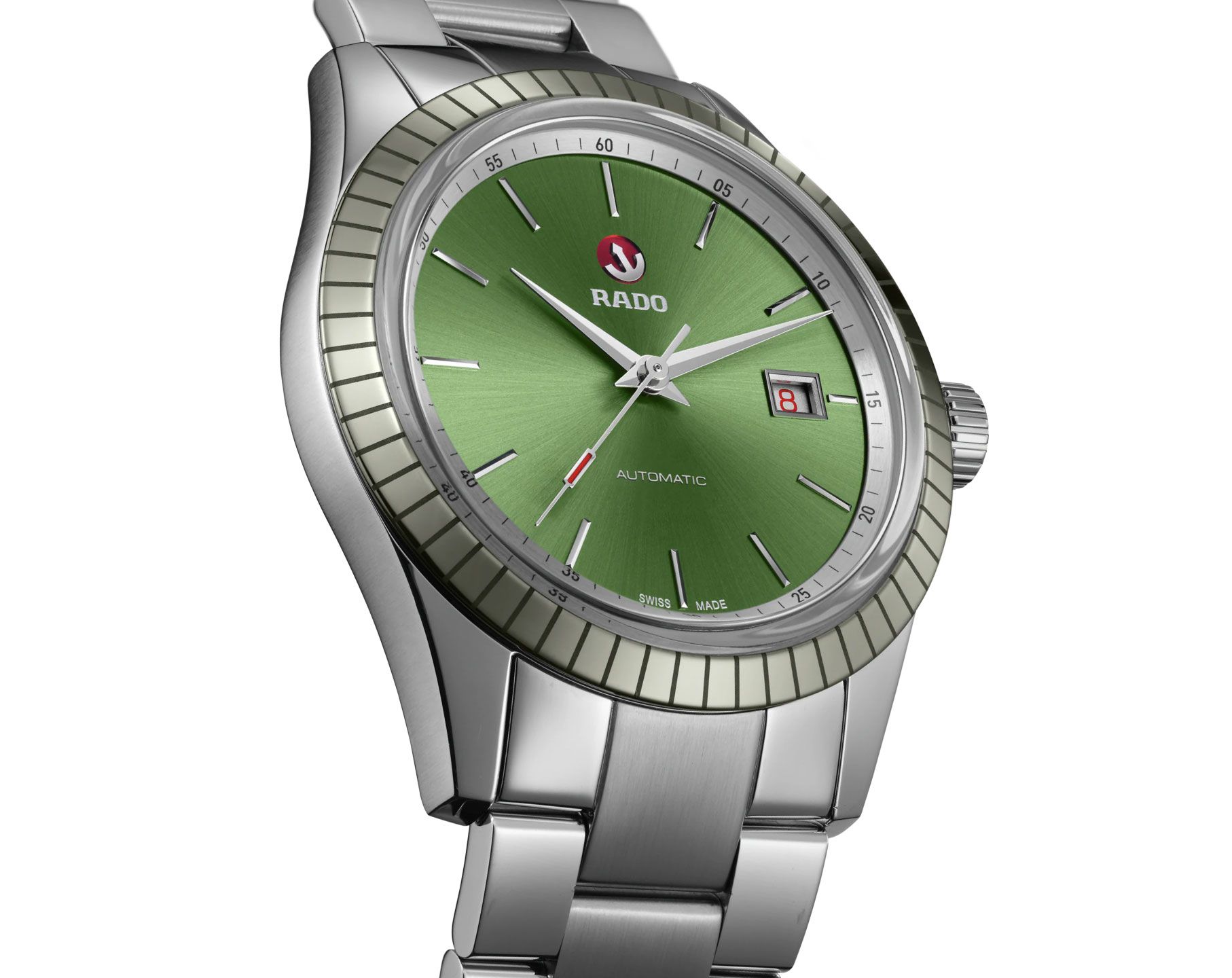 Rado HyperChrome Classic  Green Dial 41.8 mm Automatic Watch For Men - 5