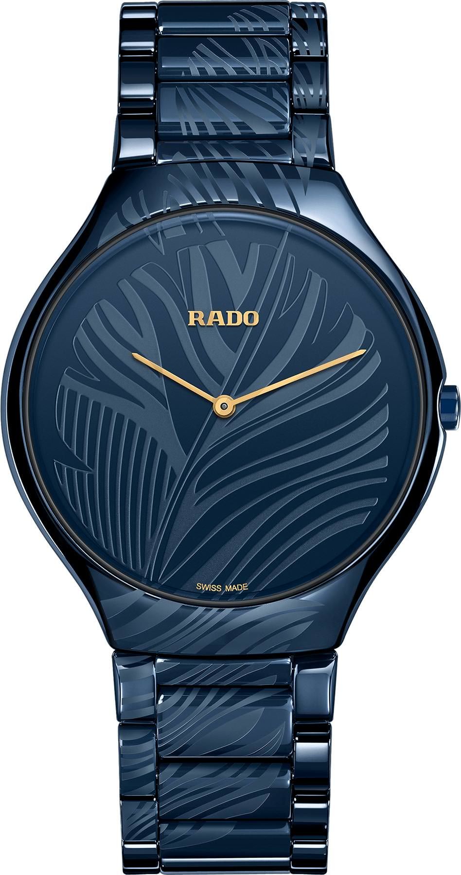 Rado True Thinline  Blue Dial 39 mm Quartz Watch For Men - 1