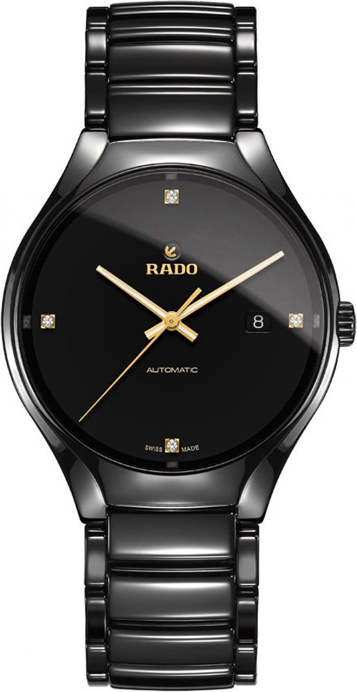 Rado True  Black Dial 40 mm Automatic Watch For Men - 1