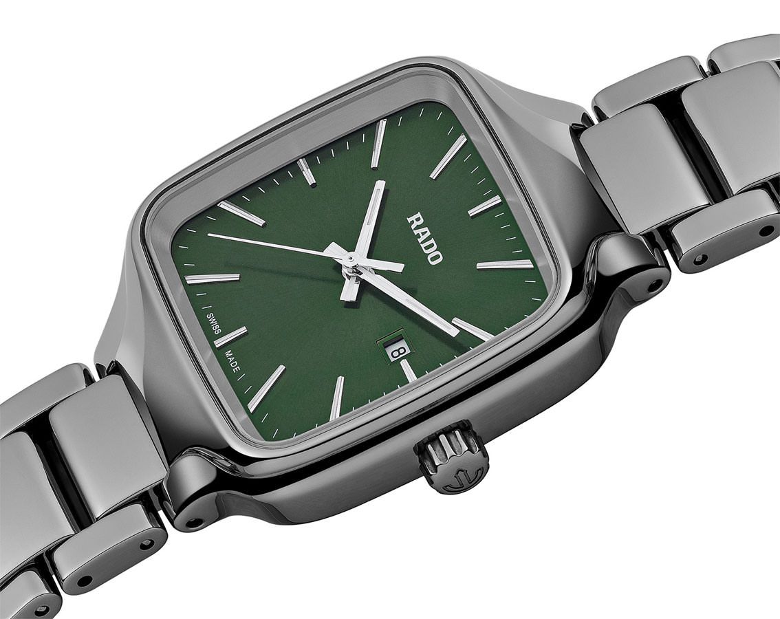 Rado True  Green Dial 29 mm Quartz Watch For Women - 5