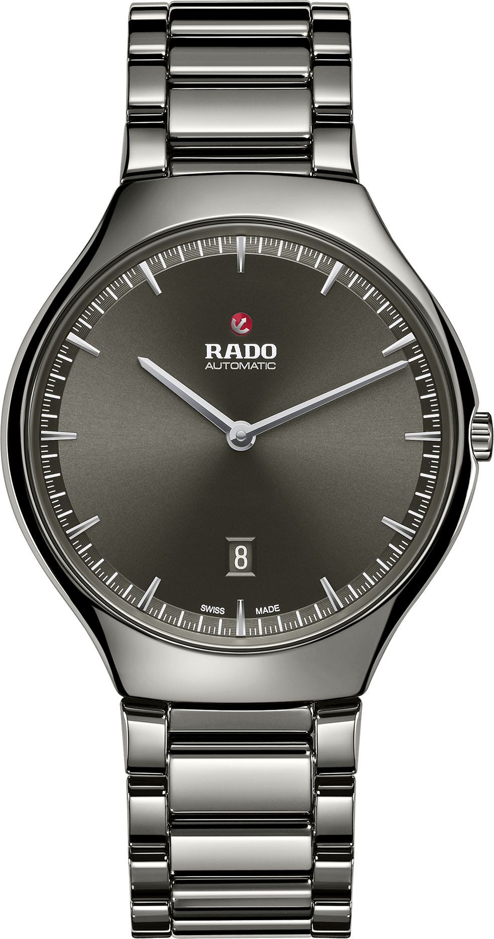 Rado True Thinline  Black Dial 39 mm Automatic Watch For Men - 1