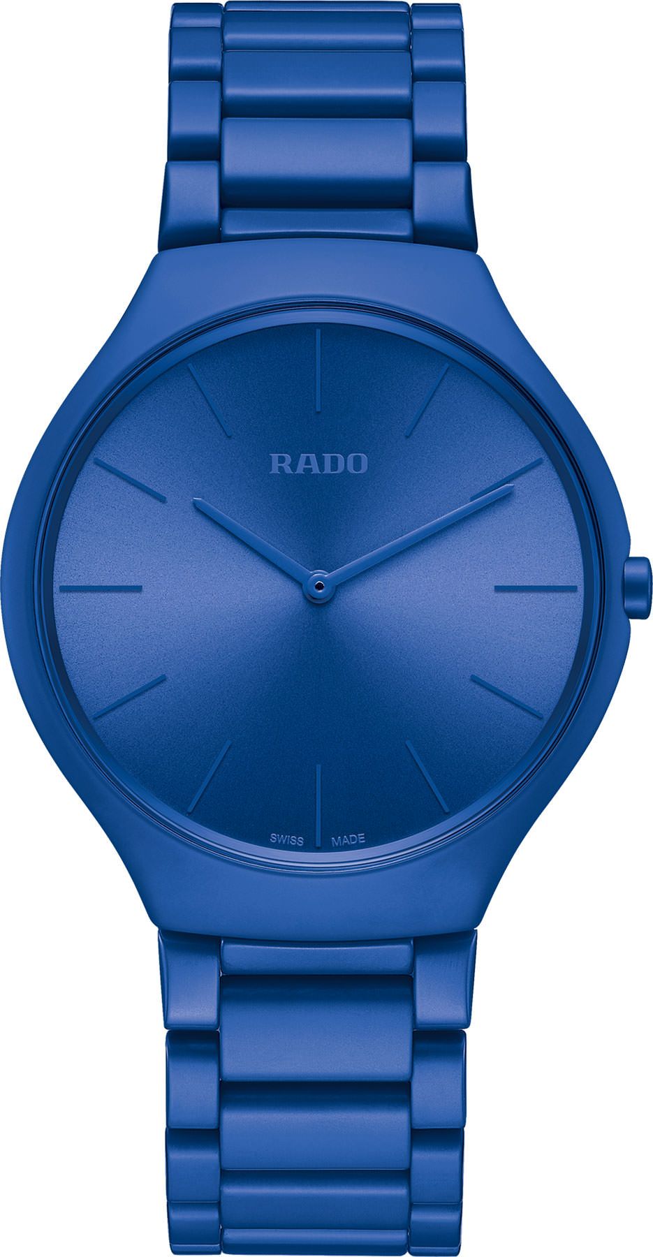 Rado True Thinline  Blue Dial 39 mm Quartz Watch For Unisex - 1