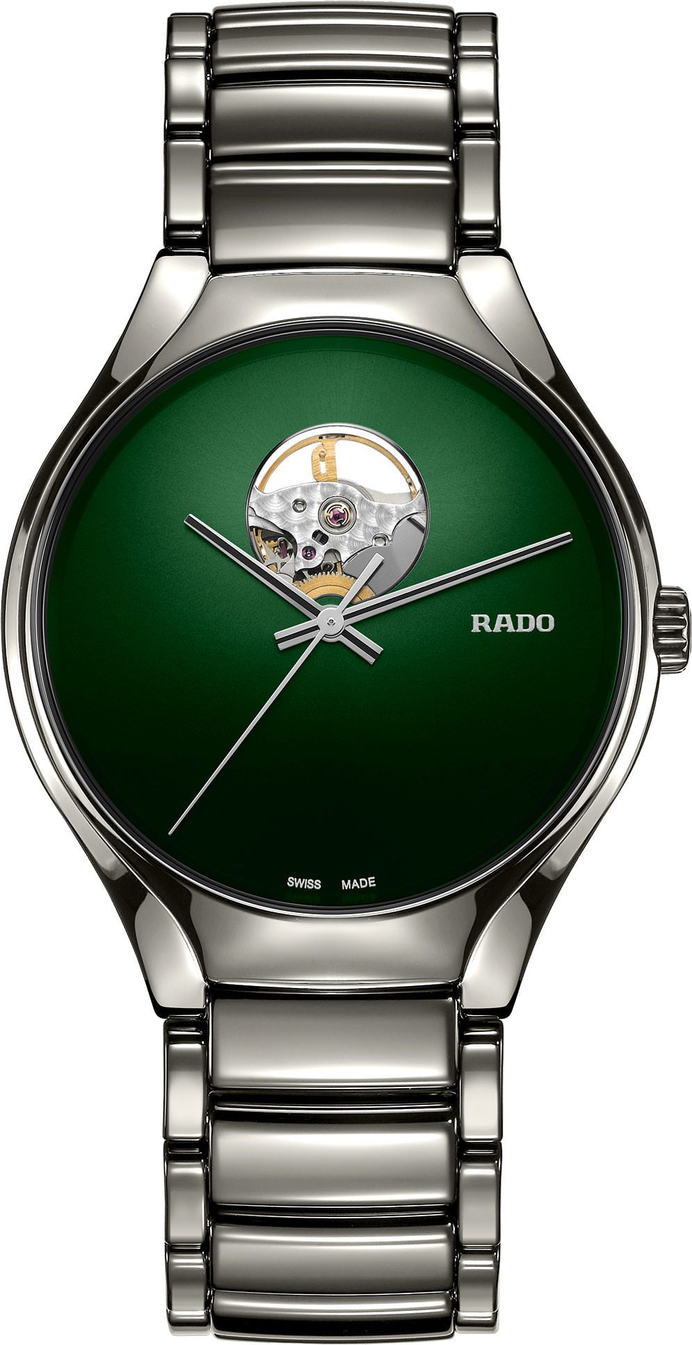 Rado True  Green Dial 40 mm Automatic Watch For Unisex - 1