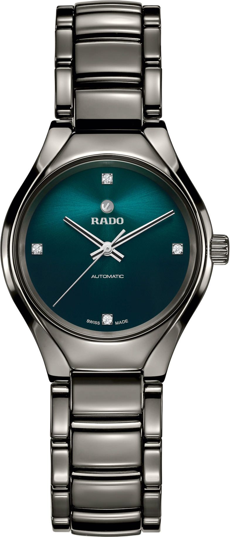 Rado True  Green Dial 30 mm Automatic Watch For Women - 1