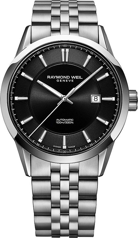 Raymond Weil Freelancer  Black Dial 42 mm Automatic Watch For Men - 1