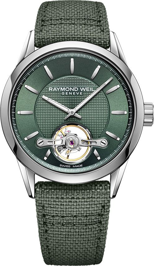 Raymond Weil Freelancer  Green Dial 42 mm Automatic Watch For Men - 1