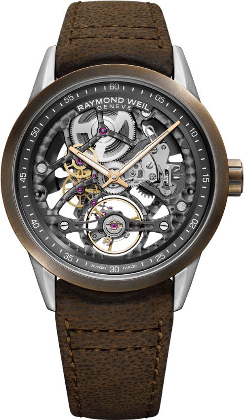 Raymond Weil Freelancer  Skeleton Dial 42 mm Automatic Watch For Men - 1