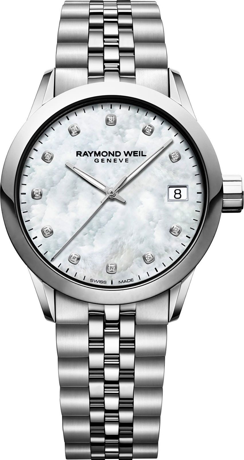 Raymond Weil Freelancer  MOP Dial 34 mm Quartz Watch For Women - 1