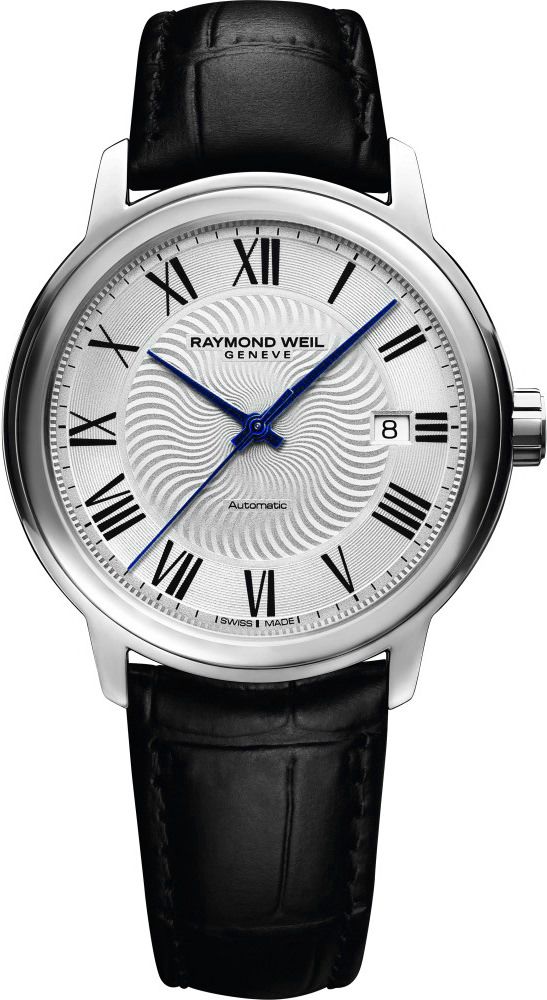 Raymond Weil Maestro  Silver Dial 39.5 mm Automatic Watch For Men - 1