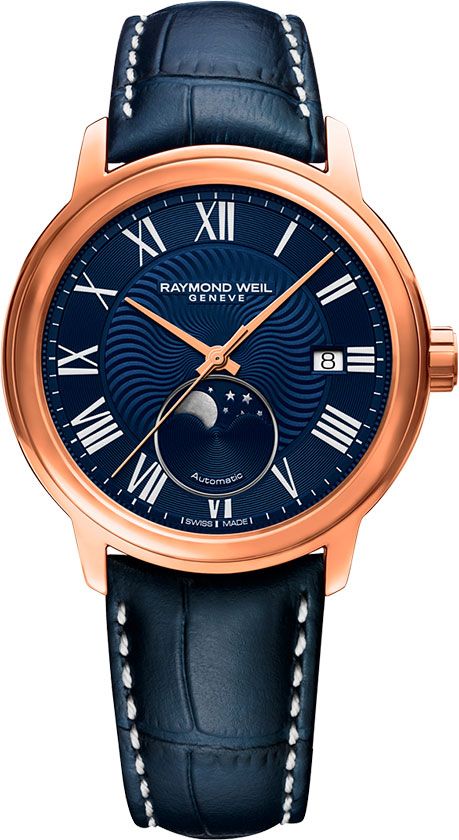 Raymond Weil Maestro  Blue Dial 40 mm Automatic Watch For Men - 1