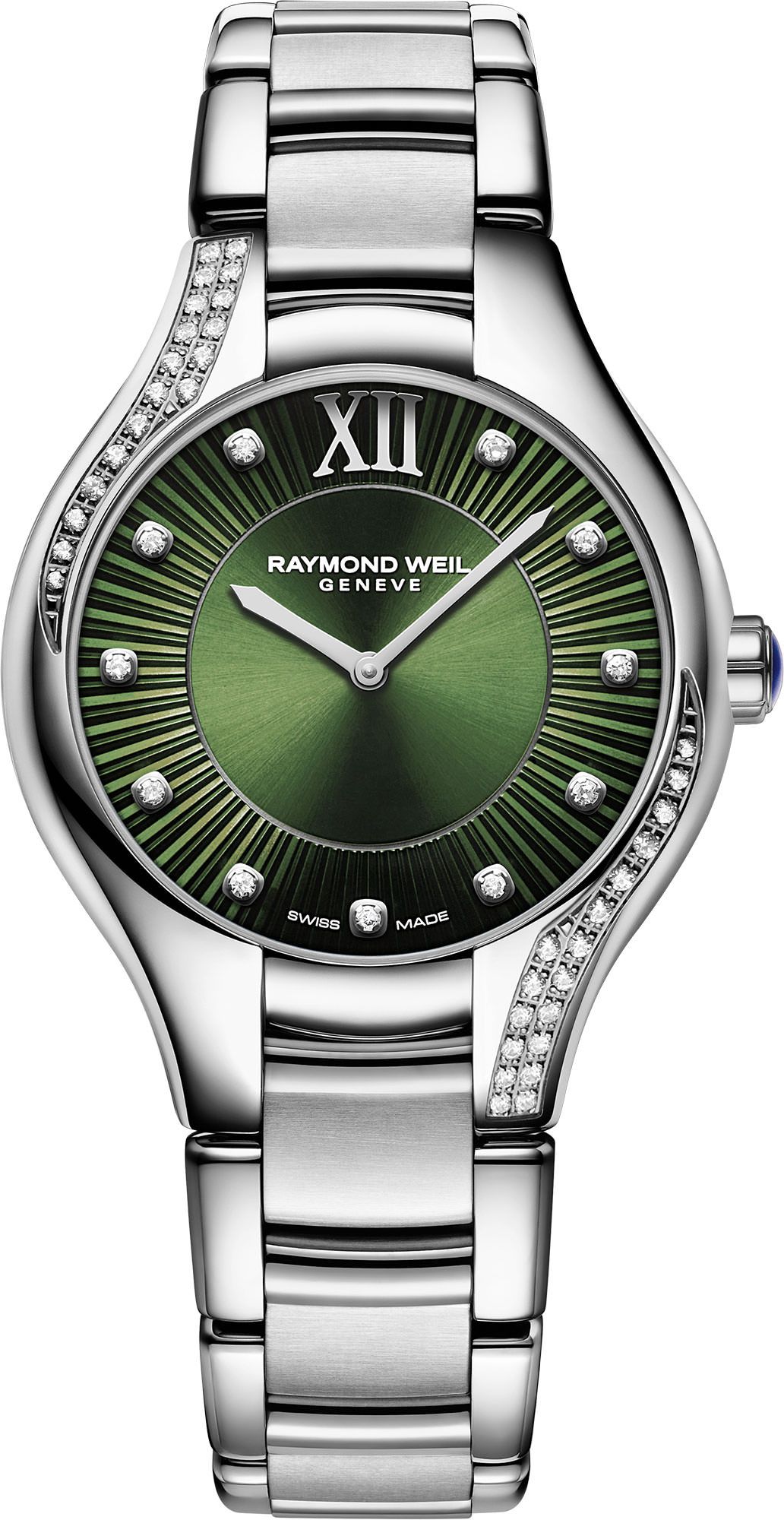 Raymond Weil Noemia  Green Dial 32 mm Quartz Watch For Women - 1