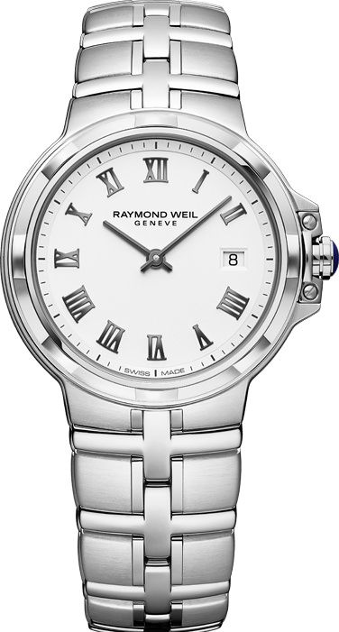 Raymond Weil Parsifal  White Dial 30 mm Quartz Watch For Women - 1