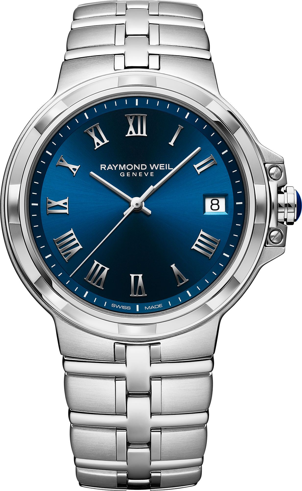 Raymond Weil Parsifal  Blue Dial 41 mm Quartz Watch For Men - 1