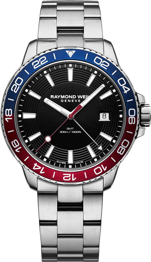 Raymond Weil Tango  Black Dial 42 mm Quartz Watch For Men - 1