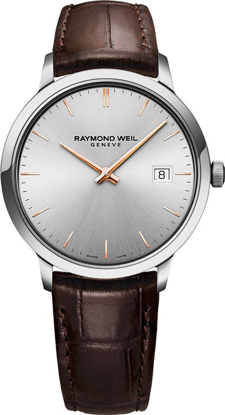 Raymond Weil Toccata  Silver Dial 39 mm Quartz Watch For Men - 1